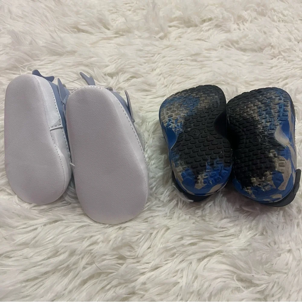 Shark Slip On Shoes , Blue Black Shoes 0-3 months